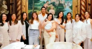 Anak nina Ria, Zanjoe bininyagan Mga ninong, ninang star studded