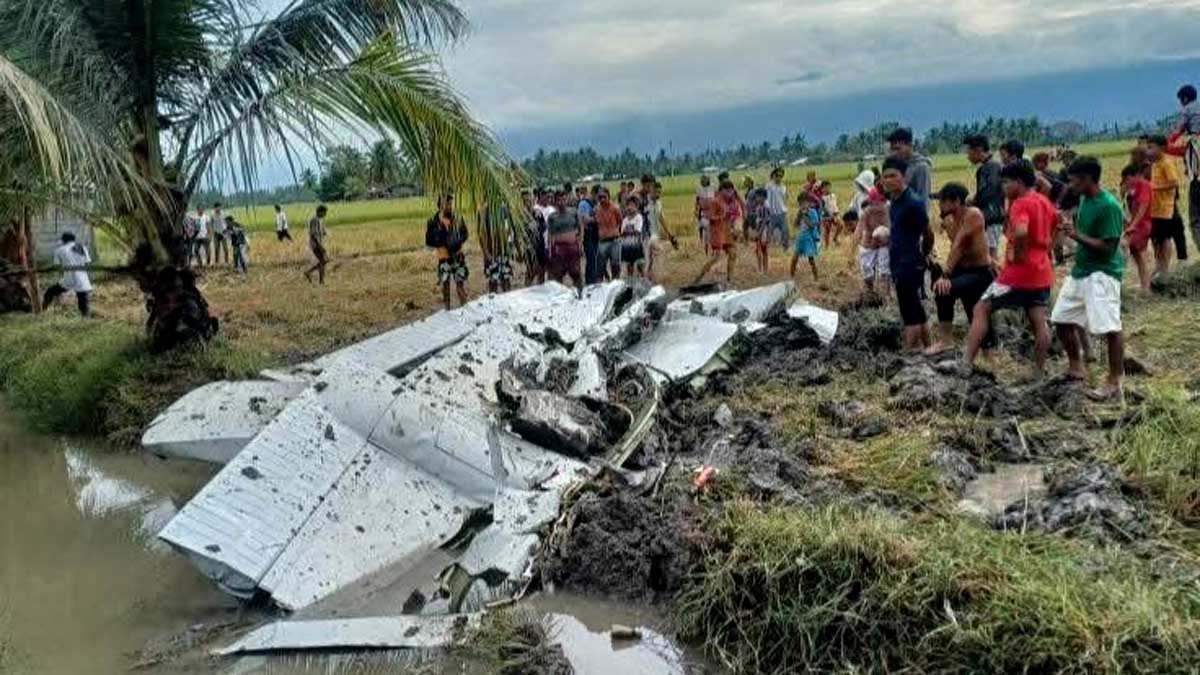 Sa Maguindanao del Sur AIRCRAFT BUMAGSAK, 4 FOREIGNER PATAY