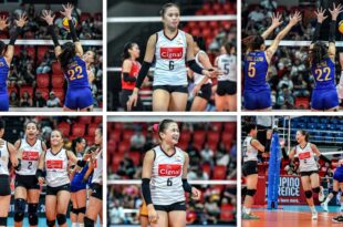 Ishie Lalongisip ng Cignal itinanghal bilang PVL Press Corps Player of the Week
