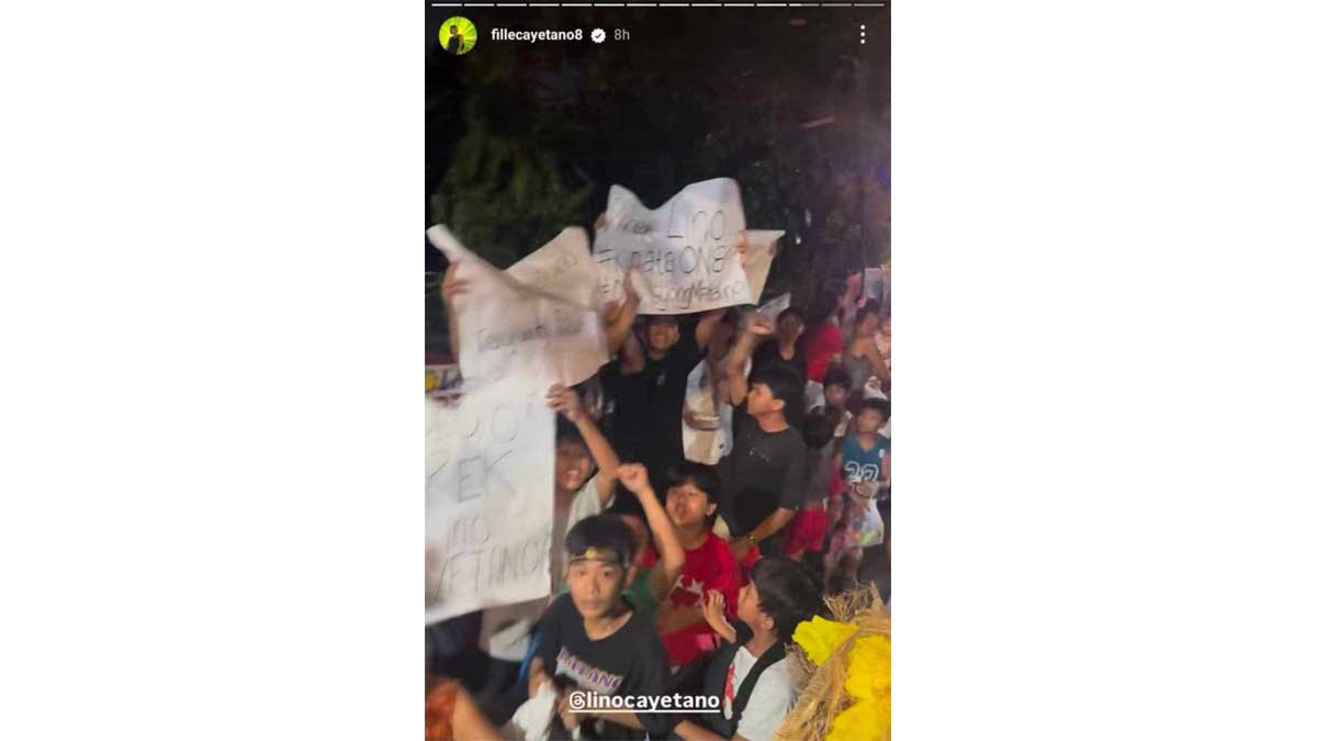 Lino Fille Cayetano binatikos