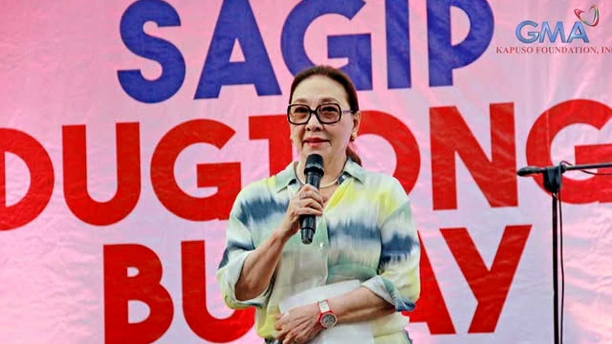 Mel Tiangco Kapuso Sagip Dugtong Buhay
