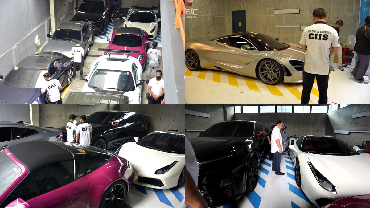 P370-M high-end luxury cars nasamsam ng CIIS-MICP sa Makati