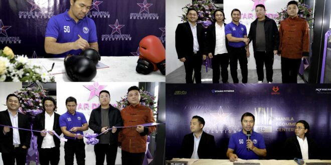 Manny Pacquiao Star Digital Manila E-commerce Center