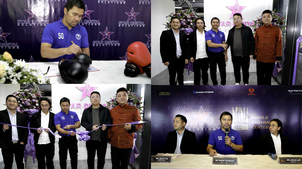 Manny Pacquiao Star Digital Manila E-commerce Center