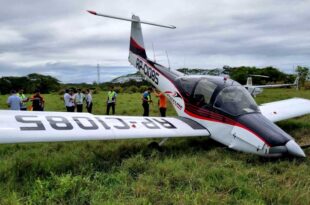 Tomahawk plane nag-emergency landing sa Bulacan