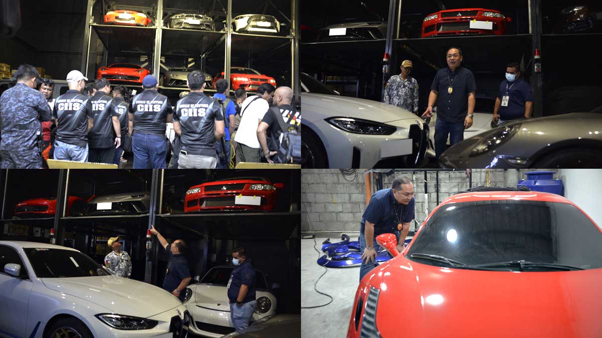 P.9-B halaga ng luxury cars  nasakote ng CIIS-MICP sa Taguig City