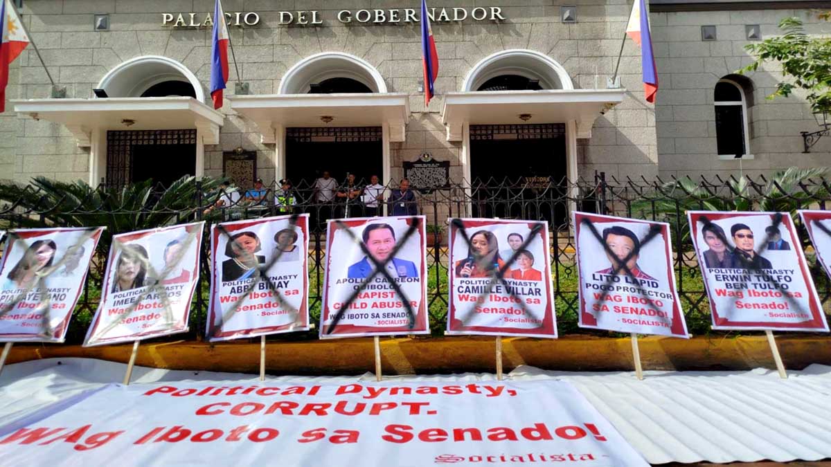 NO SHADES vs POLITICAL DYNASTIES (Balota protektahan)