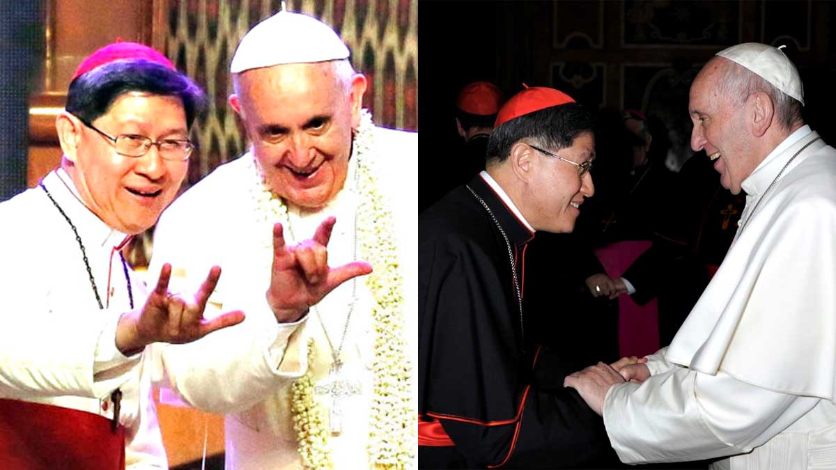 Cardinal Tagle Pope Francis