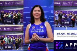 Pia Cayetano APPT Padel Pilipinas