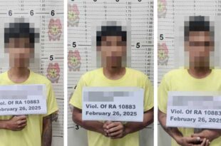 3 kawatan ng motorsiklo timbog sa Bulacan