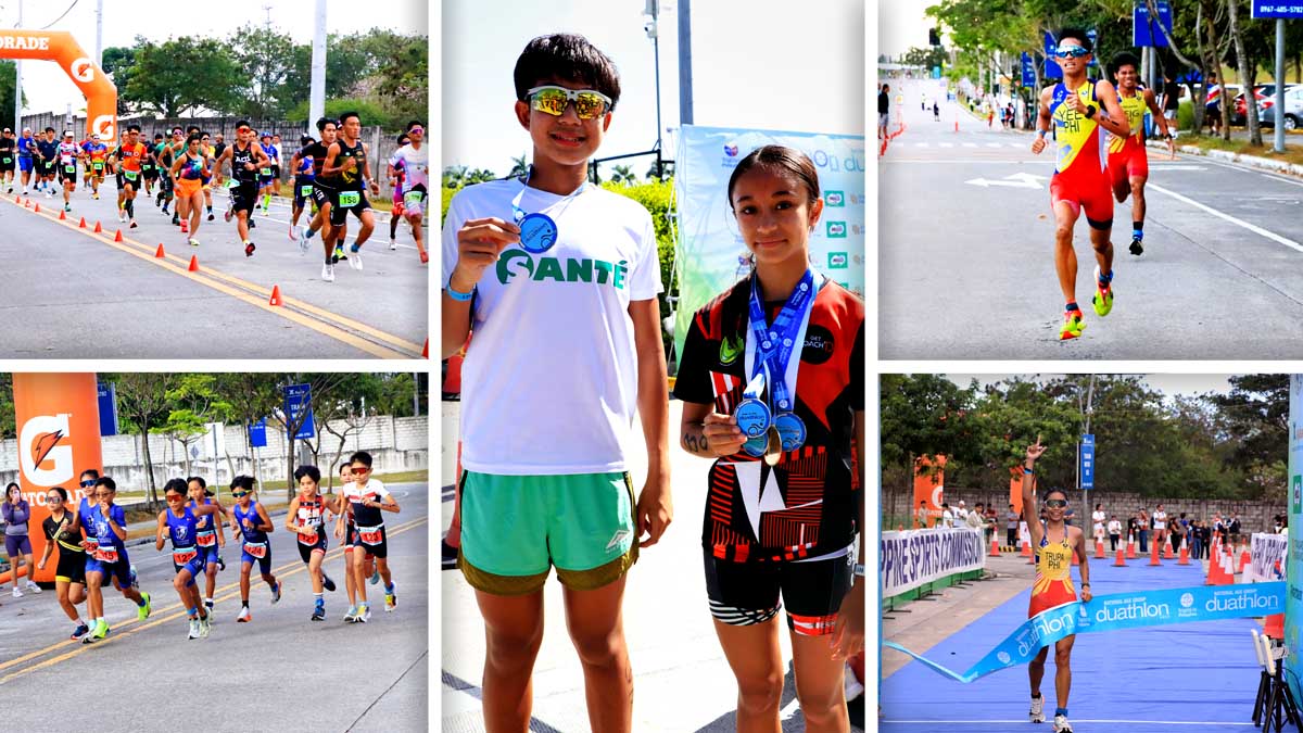 Bouffaut, Marcelo kampeon sa National Age Group Duathlon-U15