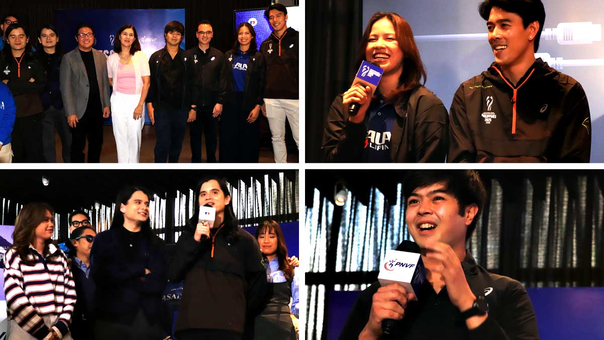 Official Ambassadors, Music Partner ng FIVB Mens Volleyball World Championships Philippines 2025 ipinakilala na