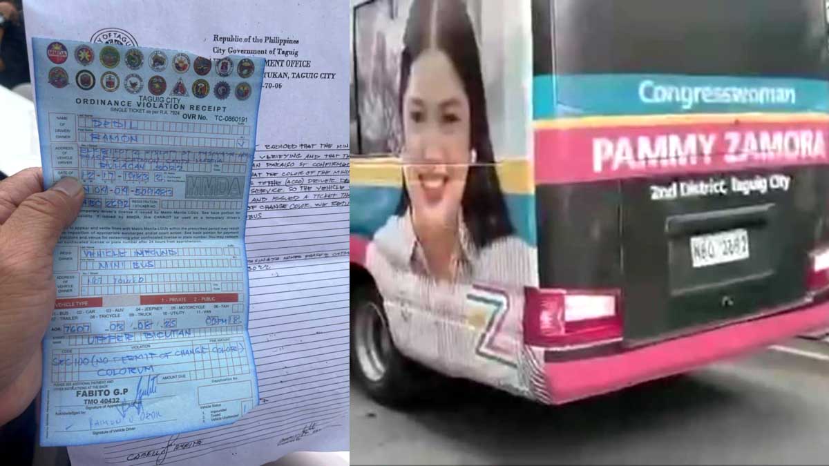 Pammy Zamora kolorum bus 2