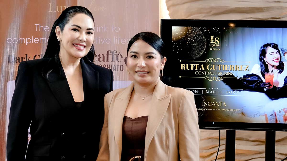 Ruffa Gutierrez Anna Magkawas Luxe Skin Glowtion