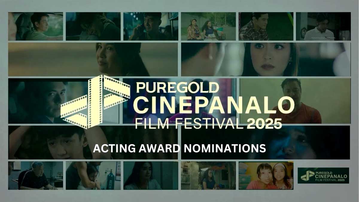 Puregold CinePanalo 2025 acting awards