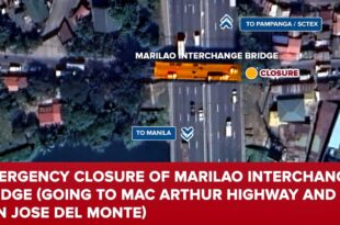 Marilao interchange bridge NLEX Bulacan