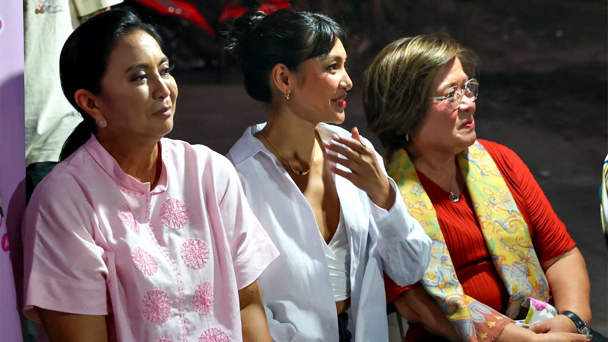 Nadine Lustre Leni Robredo Leila De Lima