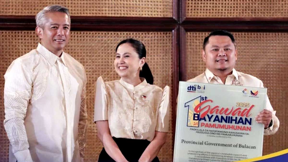 Bulacan Gawad Bayanihan sa Pamumuhunan