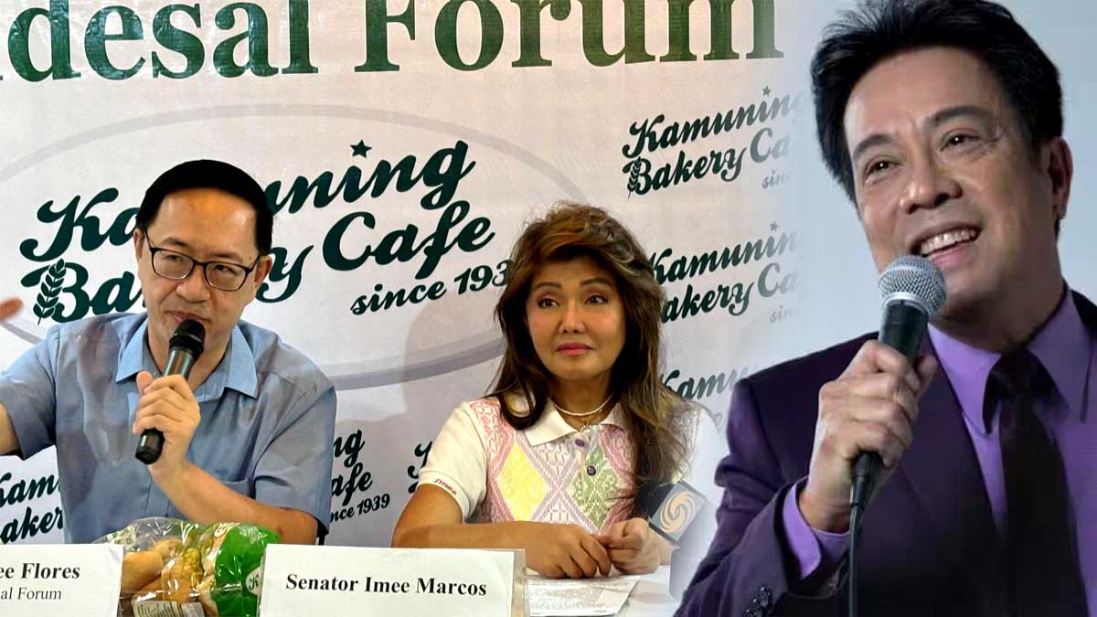 Imee Marcos Hajji Alejandro Wilson Lee Flores