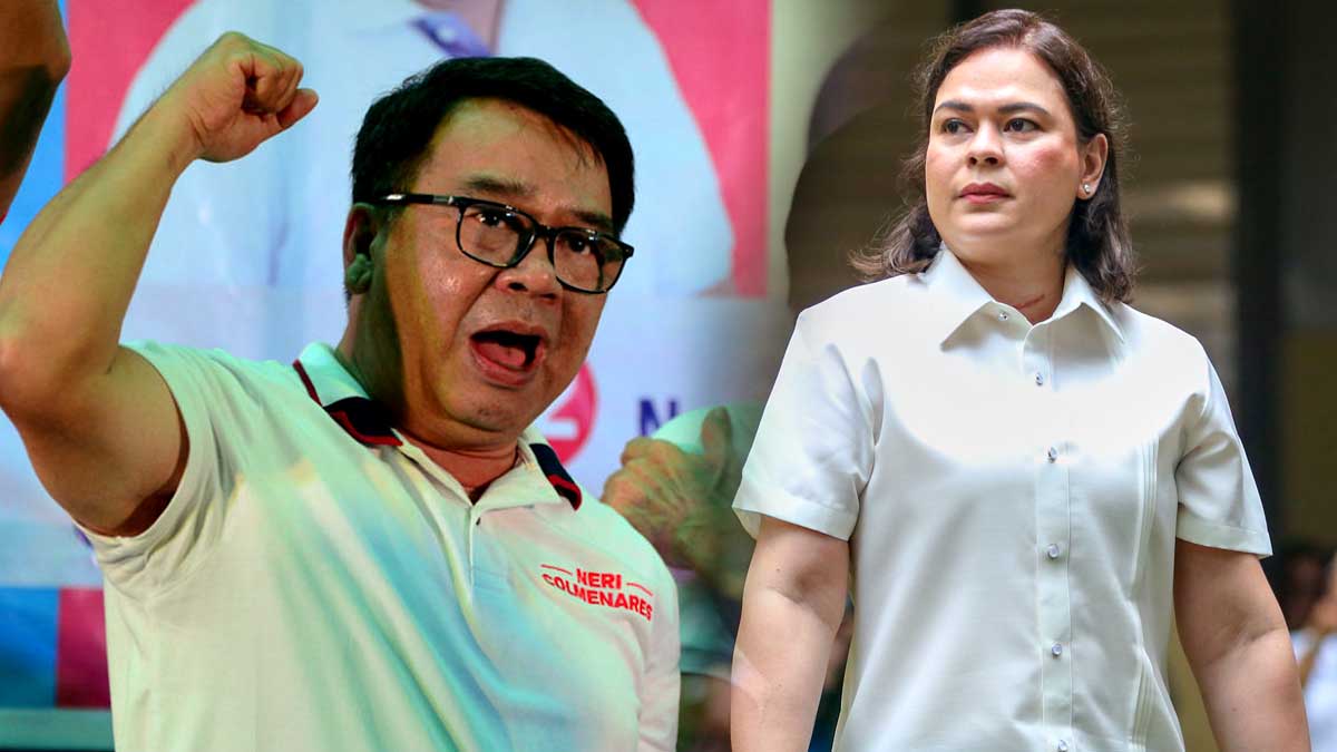 Neri Colmenares Sara Duterte