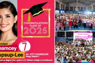 Multi-sectoral na grupo sumuporta sa ARTE partylist at Shamcey Lee