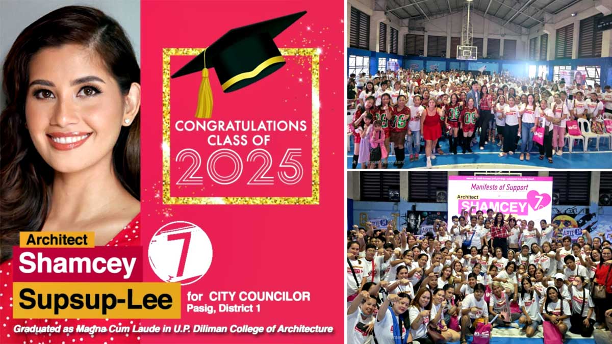 Multi-sectoral na grupo sumuporta sa ARTE partylist at Shamcey Lee