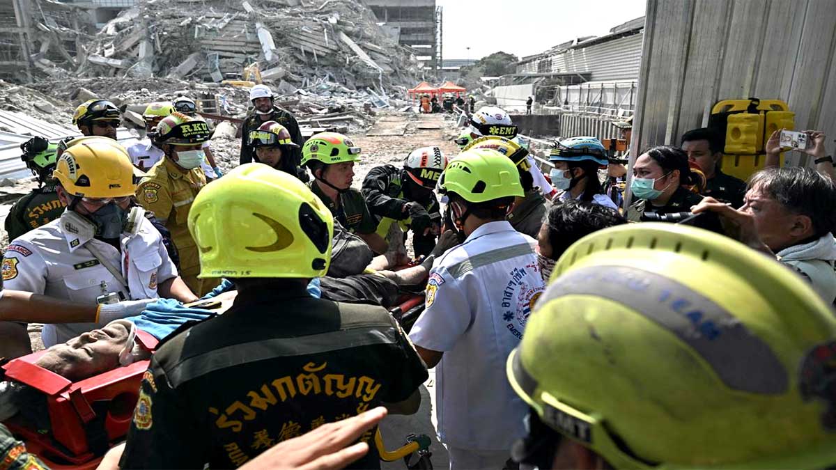 4 patay sa 7.7 magnitude lindol sa Myanmar Bangkok, Hanoi nataranta