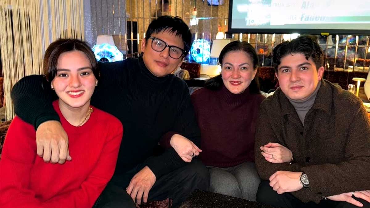 Legaspi family Zoren Carmina Mavy Cassy
