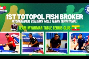 1st TOTOPOL International Veterans Table Tennis Invitational sa Ayala Malls 30th