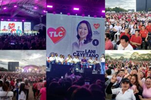 Proclamation rally sa Taguig City Team TLC sa Taguig dinagsa ng 10,000+ mamamayan mula sa 38 barangays kasama EMBO