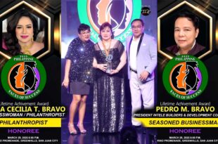 Cecille Bravo Pete Bravo Philippine Faces of Success
