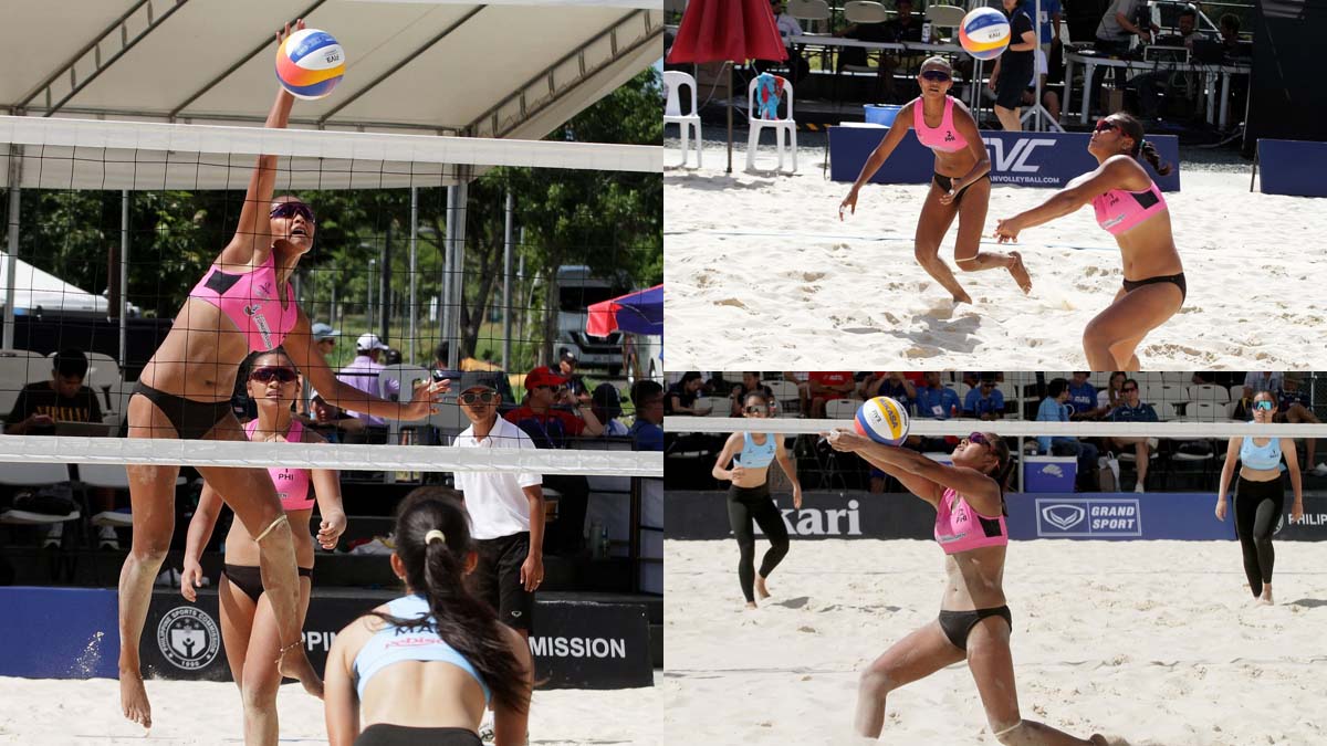 Alas Pilipinas Maganda ang simula sa AVC Beach Tour
