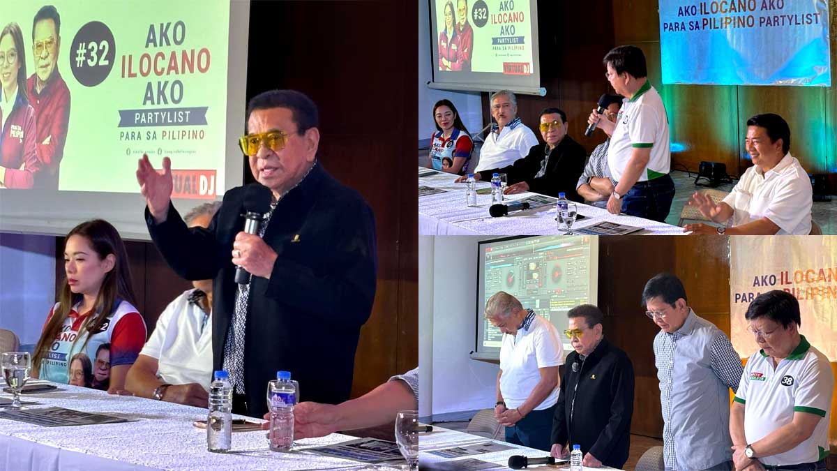 Chavit Singson Richelle Singson Ako Ilokano Ako Partylist