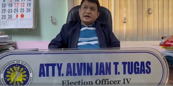 Pasay Comelec Atty Alvin Tugas