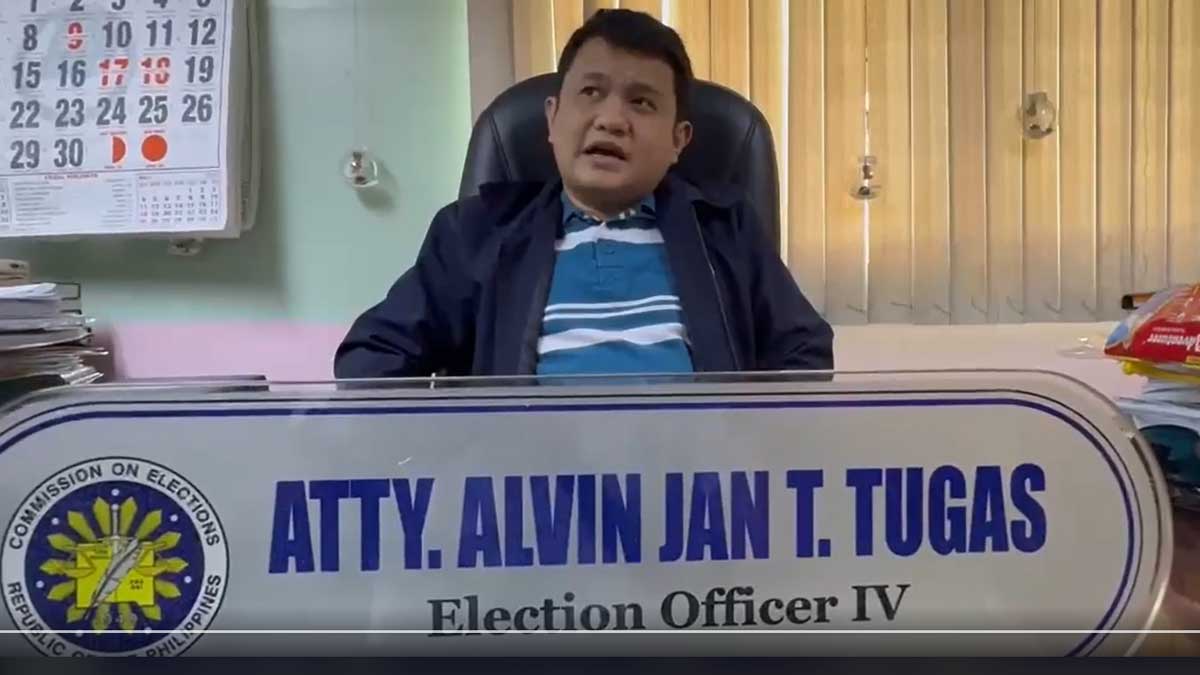 Pasay Comelec Atty Alvin Tugas