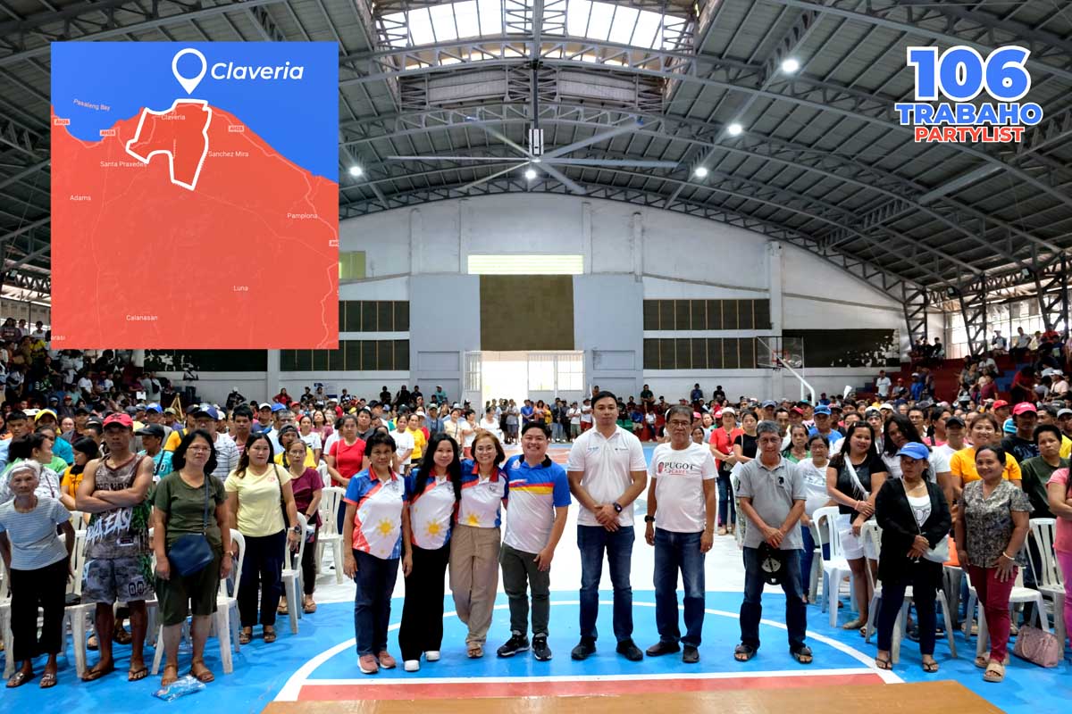 TRABAHO Partylist, dedma sa biyaheng 12-oras para puntahan ang mga Claveriano