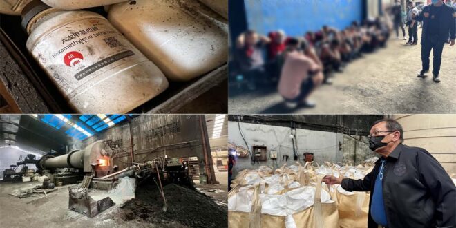 Marilao Bulacan Planta sangkap bomba NBI