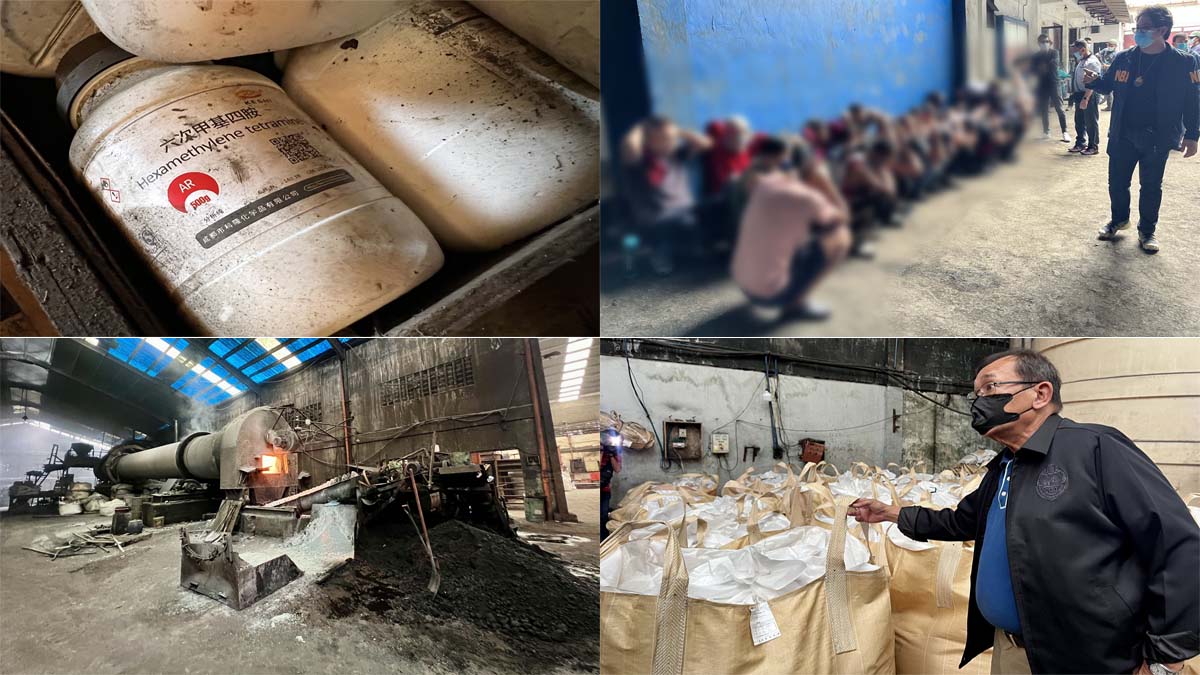 Marilao Bulacan Planta sangkap bomba NBI