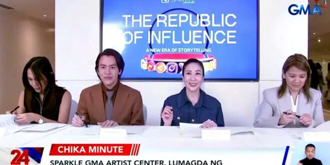 Sparkle GMA Artist Center Republic Asia iAcademy The Republic of Influence A New Era of Storytelling