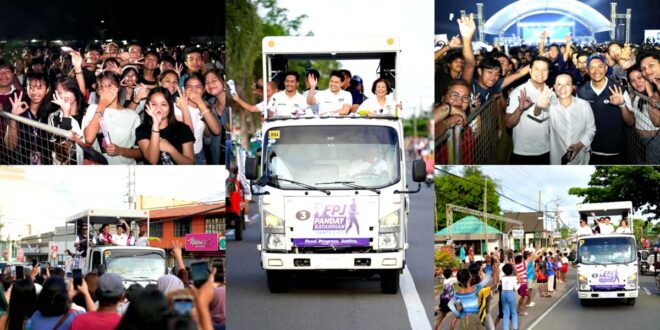 Grand rally FPJ Panday Bayanihan, dinagsa ng Bicol supporter