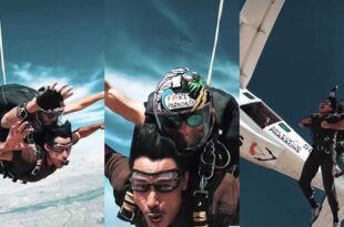 Xian Lim Sky Diving