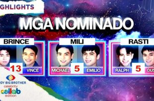 PBB 3rd Nomination Night