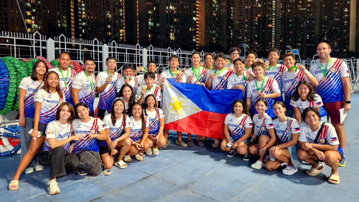 Philippine water polo junior teams, bronze sa Kuala Lumpur, Malaysia