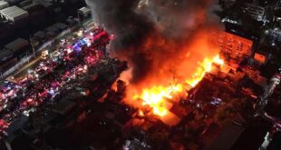 Sa Maynila <br> 2 mataong residential areas nilamon ng higanteng sunog