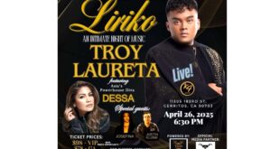 Liriko: An Intimate Night of Music show para Sa Golden Gays at Gabay ng Landas