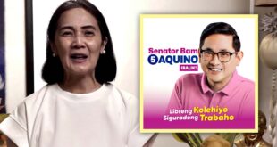 Panganay nina Ninoy at Cory, inendoso si Bam Aquino bilang senador: Marami pa siyang maitutulong