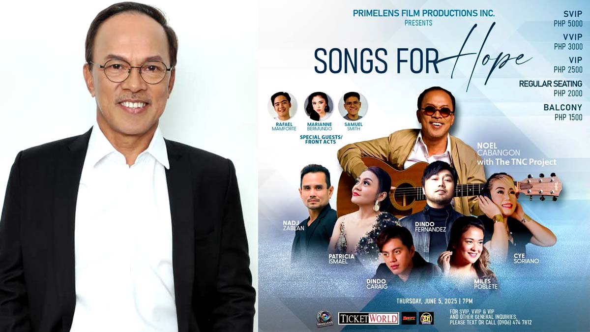 Noel Cabangon ang Songs For Hope A Benefit Concert