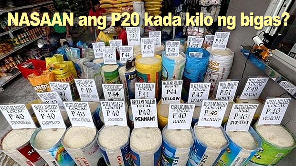 Bigas Rice P20 per kilo