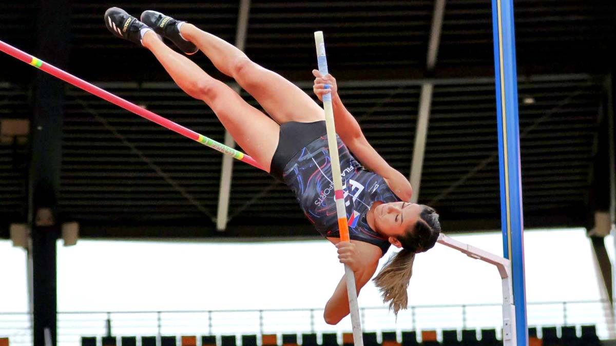 Alyana Nicolas pole vault ICTSI Philippine Athletics Championships