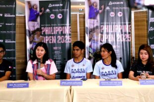 Pia Cayetano Padel Pilipinas